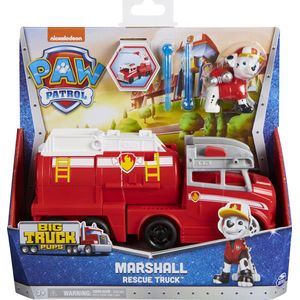 PAW Patrol Big Truck Pups - Marshall - Transformerende speelgoedauto