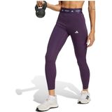 adidas - TECHFIT 7/8 Leggings - Zwart - Hoge Taille - Compressie Ondersteuning