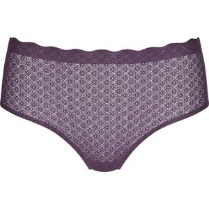 Sloggi ZERO Feel Lace Dames High Waist Blackcurrant Juice