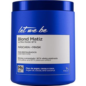 Let Me Be | Blond Matiz | BTX Ultra Mask voor Blond Haar | 1000 gr