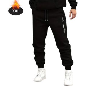 Bovista Trainingsbroek Heren - Sportbroek - Trainingsbroek Lang - Trainingspak - Sportkleding - Zwart - S