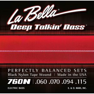 Snarenset basgitaar La Bella Deep Talkin' Bass L-760N