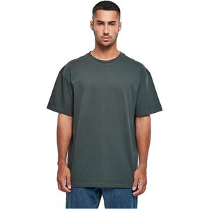 Build your Brand Heavy Oversize Tee BY102 - Bottle Green - S