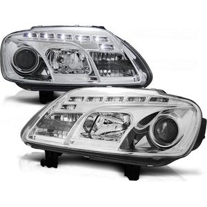 Koplampen met parkeerlicht VW TOURAN 02 03-10 06 / CADDY CHROOM