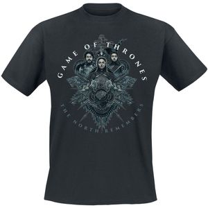 Game Of Thrones The North Remembers Heren T-shirt - zwart - M