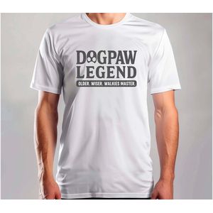 DogPaw Legend - T Shirt - DadLife - BestDad - SuperDad - Funny - CoolDad - VaderLeven - BesteVader - SuperPapa - CoolePapa