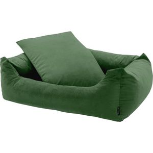 Madison Hondenbed Velvet 120x95x28 cm groen