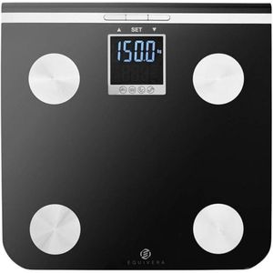 Equivera Personenweegschaal Beste Koop - Personenweegschaal Beste Koop - Personenweegschaal - Weegschaal - Precisie Weegschaal - Hoge Kwaliteit