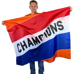 Vlag cape - Juichcape -  Champions - Voetbal - Nederlands Elftal - Hup Holland - Formule 1 - 150 x 110 cm