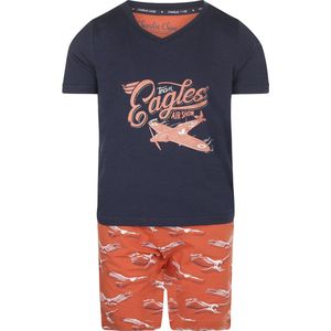 Charlie Choe - Pyama - Blauw Oranje - Maat 110-116