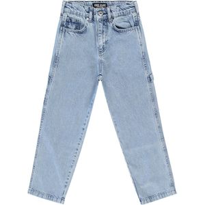 Cars - Hammers - Jeans - Lichtblauw - Denim, 5-pocket-style, Ritssluiting, Regular Pasvorm