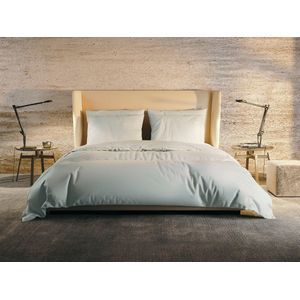 YELLOW Bamboo Dekbedovertrek - Litsjumeaux - 240x200/220 cm - Ice Green