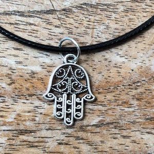 Wellness-House | Veterketting Fatima Handje | Hamsa Ketting | Bescherming | Zen | Unisex