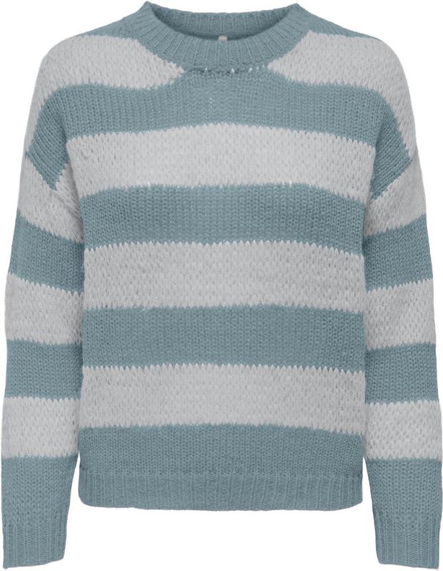 ONLY - ONLCAMEL LIFE LS STRIPE O-NECK CS KNT - Meisjes - Gebreide truien