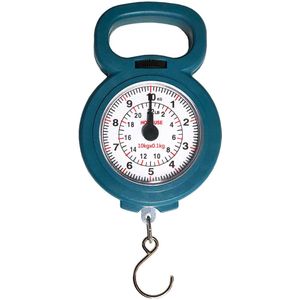 Azomor® Draagbare analoge weegschaal 10 kg ideaal voor reizen en vissen