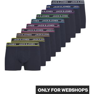 JACK & JONES Boxershort JACLIME SOLID (set van 10)