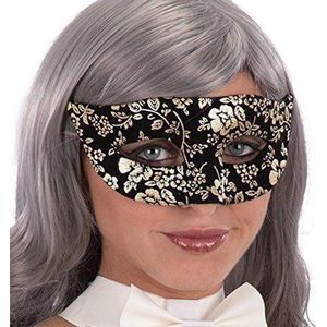 Carnival Toys Verkleedmasker Glitter Dames Goud One-size