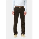 MEYER - Chino - Donkerbruin - Corduroy - Regular Fit