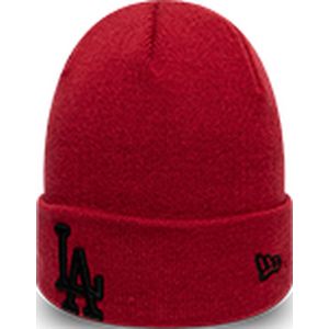 New Era League Essential Cuff Knit Los Angeles Dodgers - Red