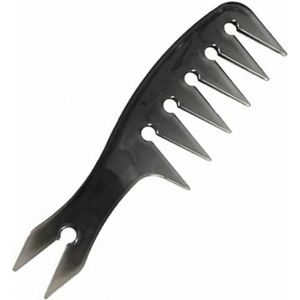 Kam met textuur voor natuurlijk haar - Stijlvolle kam voor krullend haar - Bestendige kam voor golvend haar