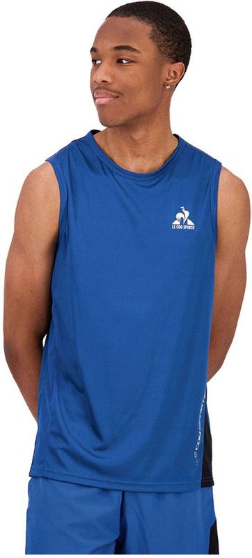 Le Coq Sportif - Ess Sport N°1 - Mouwloos T-shirt - Blauw