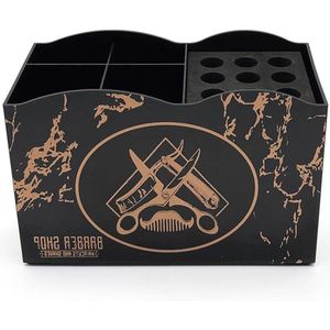 Allecto plus - Kapsalon Schaarhouder met Antislip voor Kappers - Duurzaam en Zwart - Opbergdoos voor Tentoonstelling으로 최적화됨.