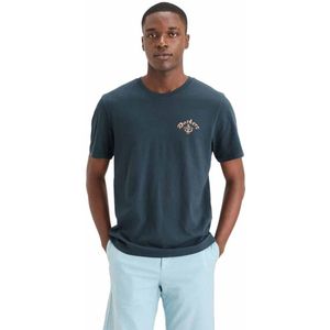 Dockers Graphic A11030302 T-shirt Met Korte Mouwen Blauw S Man