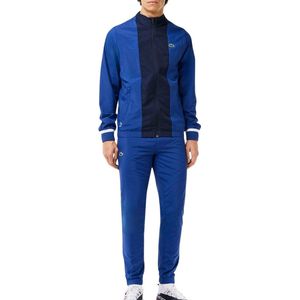 Lacoste - Medvedev Tennis Trainingspak - Blauw - Heren - Polyester