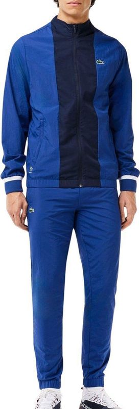 Lacoste - Medvedev Tennis Trainingspak - Blauw - Heren - Polyester