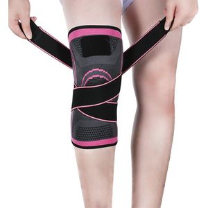 Kniebandage voor Artritis en Gewrichtspijn - Verstelbaar en Antislip - Perfect voor Sporters - Comfortabel en Duurzaam