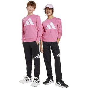 adidas - Joggingset - Junioren - Zwart - 70% Katoen, 30% Polyester (Gerecycled)