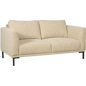 2 Zits Andelst - Stof - Beige - 171 x 82 x 95 cm (BxHxD)