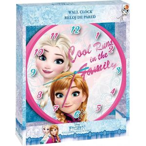 Frozen Elsa & Anna klok  wandklok