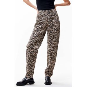 Catwalk Junkie - 2402030032 Jeans - Leopard Print - 98% Katoen, 2% Elastaan - Grey Morn