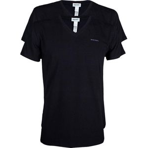 Diesel Michael T-shirt Heren Sportshirt - Maat S  - Mannen - zwart