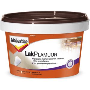 Alabastine - Lakplamuur - Wit - 800 G