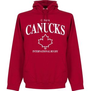 Canada Rugby Hoodie - Rood - L