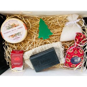 Kerstpakket Zeep - Origineel cadeau - Voor de Feestdagen - Natuurlijke producten - Franse Zeep - Shampoo Bar