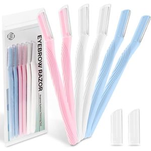 Equivera Dermaplaning Gezicht - Wenkbrauw Scheermesje - Dermaplaning Mesjes - Gezicht Mesjes Vrouwen - Scheermesjes Gezicht - Dermaplaning Facial - Scheermes Gezicht - Eyebrow Razor