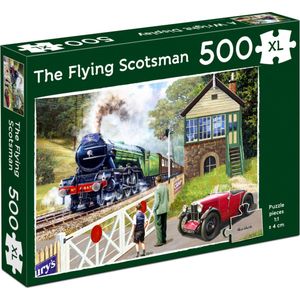 Legpuzzel -The Flying Scotsman - 500 extra grote puzzelstukken- ouderen/slechtziende