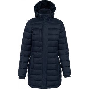 Kariban - K6129 - Damesparka - Navy - 100% Polyamide, Warm en Ultralicht