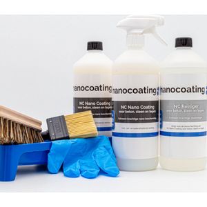 NC Voordeelpakket Steen, Beton & Tegel - Reinigers & Nano Coatings - Small - tot 20m2