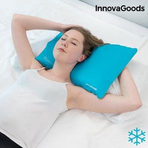 InnovaGoods Wellness Relax hervulbaar verkoelend kussen- Kussen- Verkoelend kussen- Koelmat- Verkoelend hoofdkussen- Koel kussen- Verkoelend hoeslaken- Cool kussen InnovaGoodsV0100785
