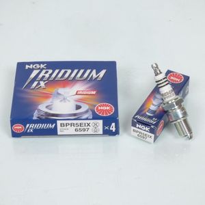 Bougie d'allumage NGK pour Moto Sherco 125 ST 1.25 Après 2001 BPR5EIX / 6597 / Par 4 Neuf