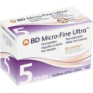 BD Mirco-Fine Ultra™ pennaald 0.25mm (31G) x 5mm