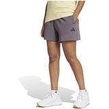 Adidas Future Icons Small Logo Korte Sportbroek Grijs M Vrouw