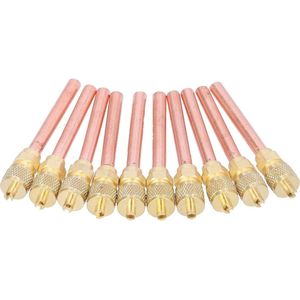 Toegangsklep HVAC 10 Stuks - Eenvoudig te installeren voor R22 R12 R134 - Voor Thuis Airconditioning Reparatie HVAV-systeem