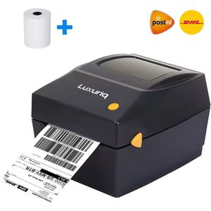 Luxuriq® Thermische Labelprinter - Geschikt voor verzendlabel - Labelmaker - USB & Bluetooth - incl. 300 Verzendetiketten