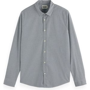 Scotch & Soda - Micro Check - Overhemd - Lange Mouwen
