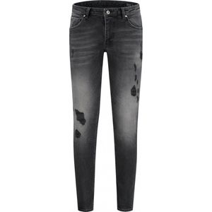 Purewhite - Heren Skinny fit Denim Jeans - Denim Dark Grey - Maat 28
